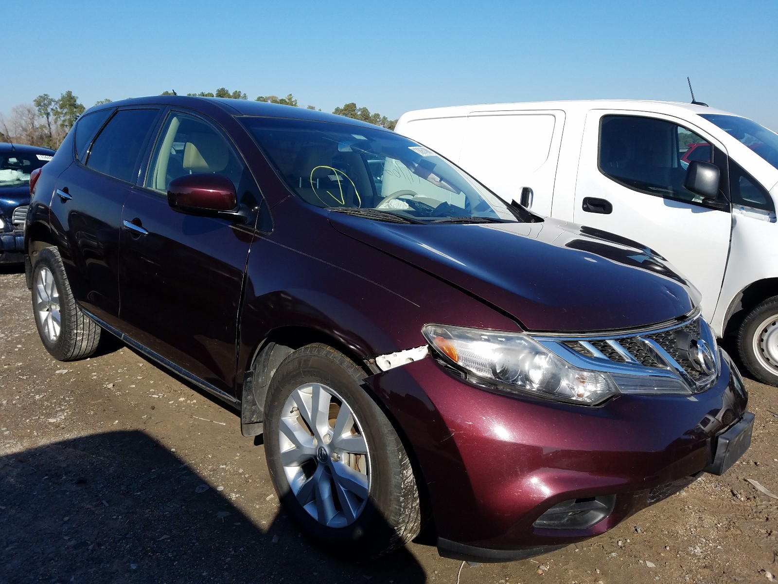 nissan murano s 2014 jn8az1mu9ew400788