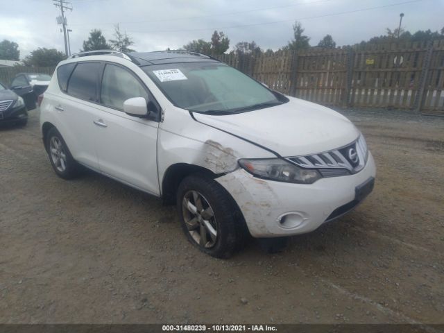 nissan murano 2010 jn8az1mw0aw126666