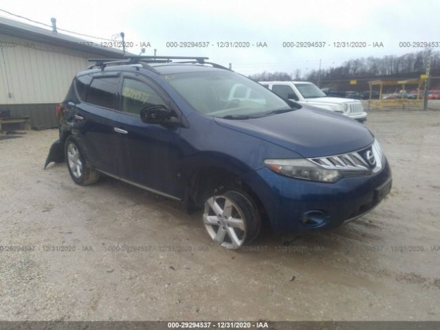 nissan murano 2010 jn8az1mw1aw103994