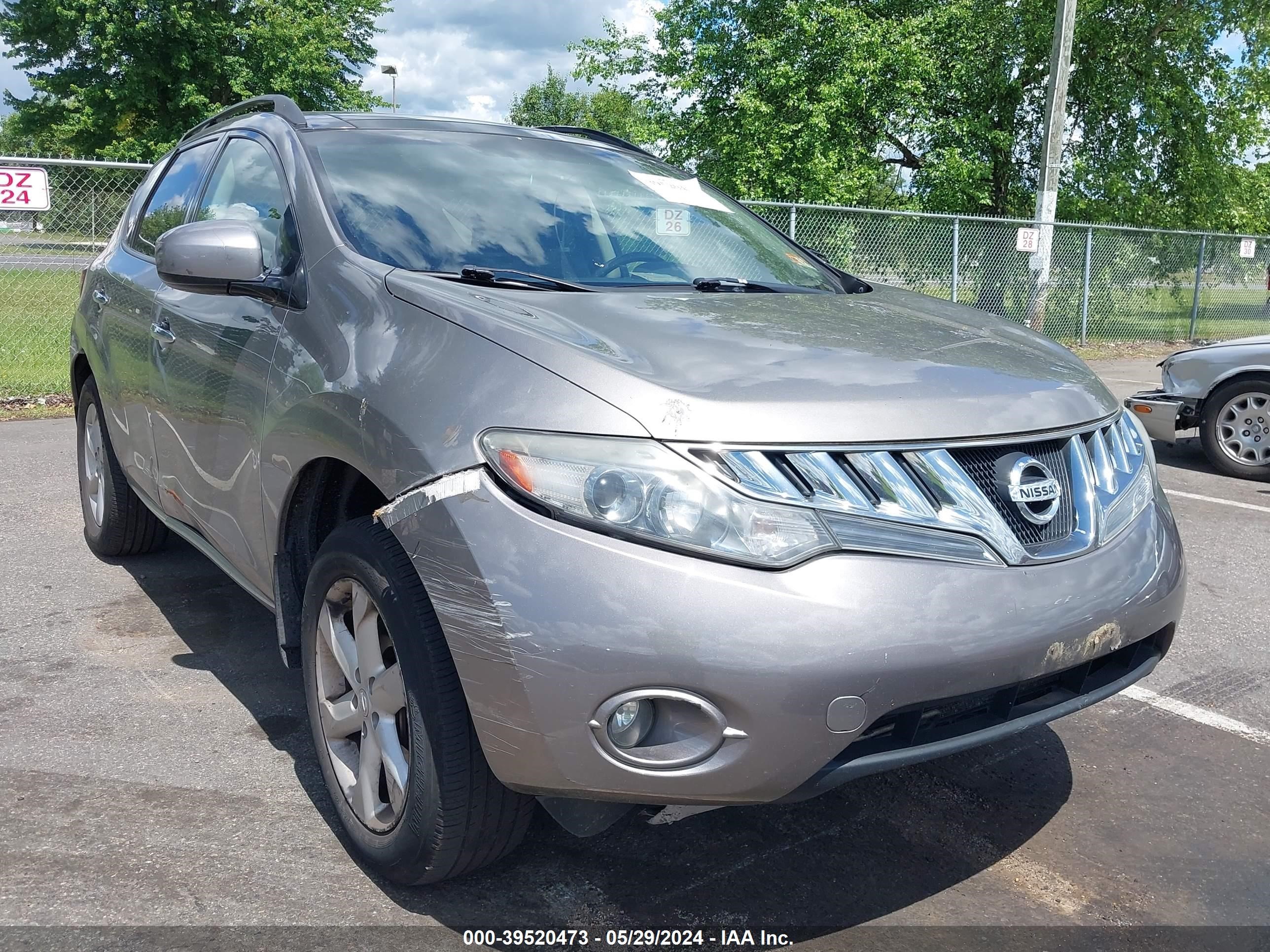 nissan murano 2010 jn8az1mw1aw112050