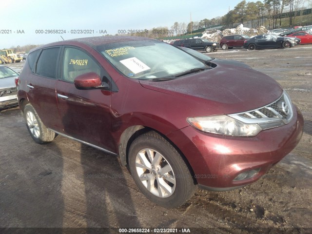 nissan murano 2011 jn8az1mw1bw162481