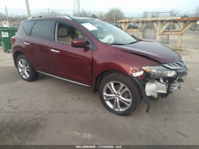 nissan murano 2011 jn8az1mw1bw185095