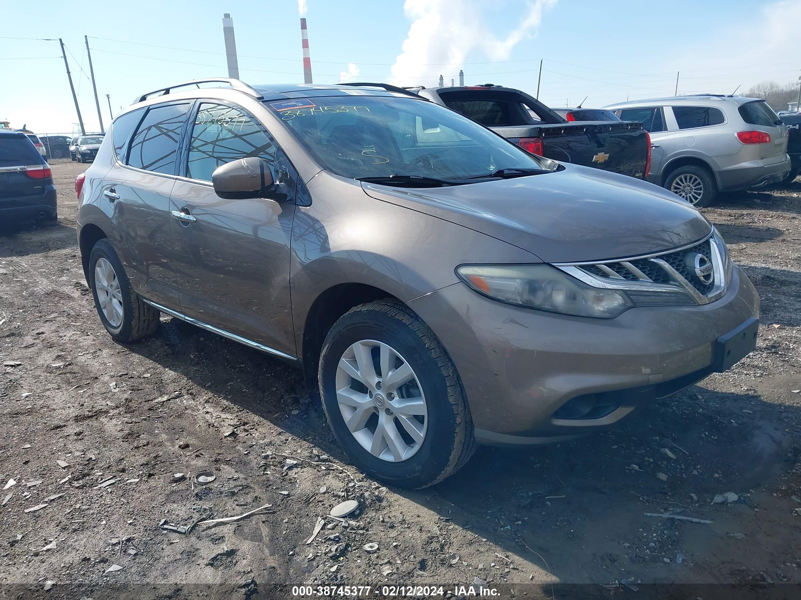 nissan murano 2012 jn8az1mw1cw231624