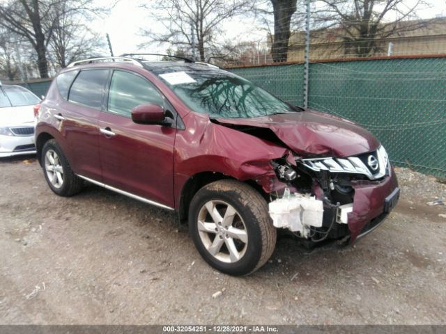 nissan murano 2010 jn8az1mw2aw101428