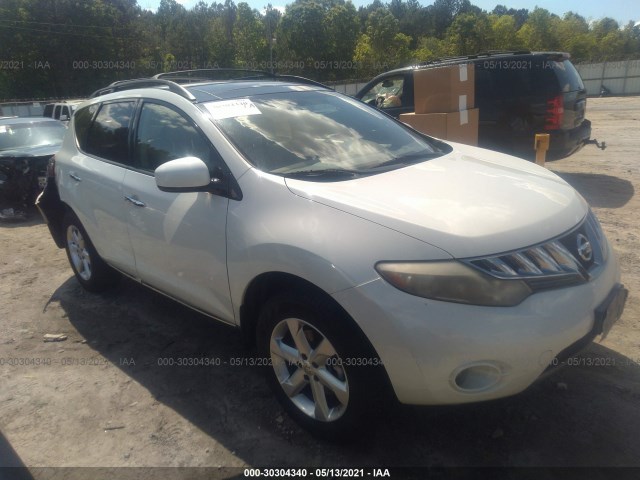 nissan murano 2010 jn8az1mw2aw109013