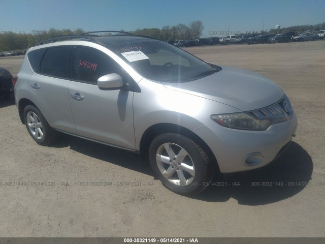 nissan murano 2010 jn8az1mw2aw124238