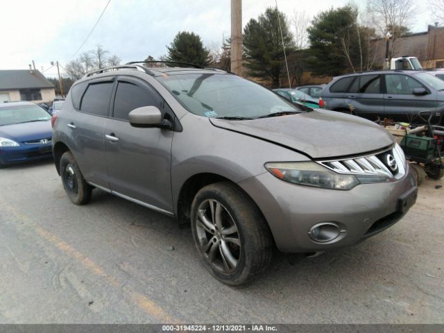 nissan murano 2010 jn8az1mw3aw110834