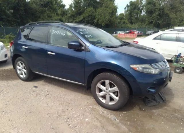 nissan murano 2010 jn8az1mw3aw127178