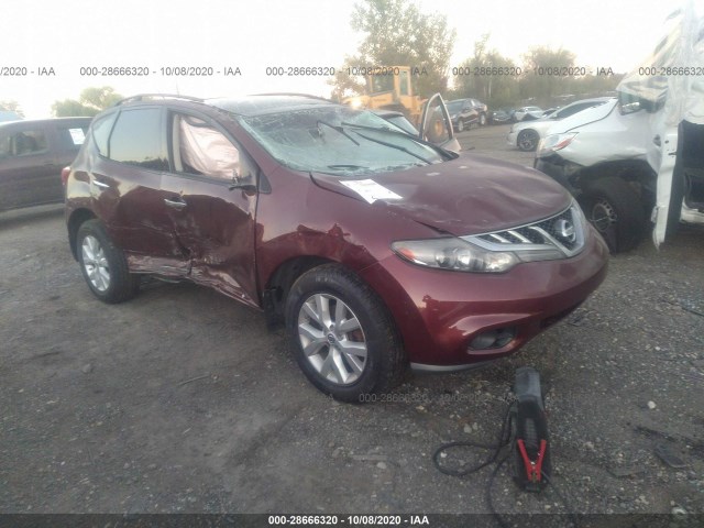 nissan murano 2011 jn8az1mw3bw154561