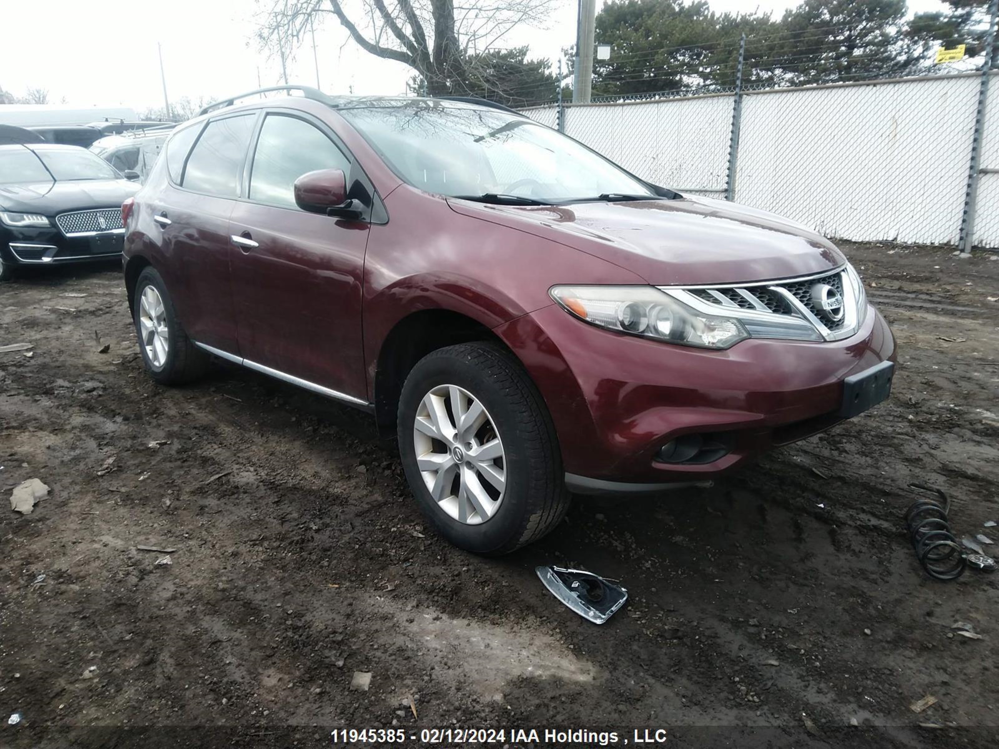 nissan murano 2011 jn8az1mw4bw165911