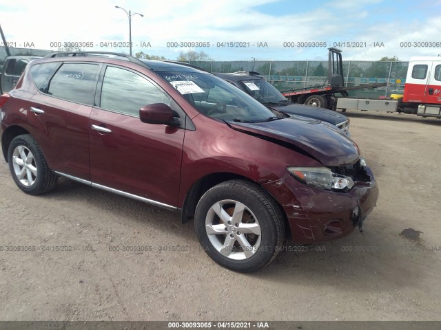 nissan murano 2010 jn8az1mw6aw133282