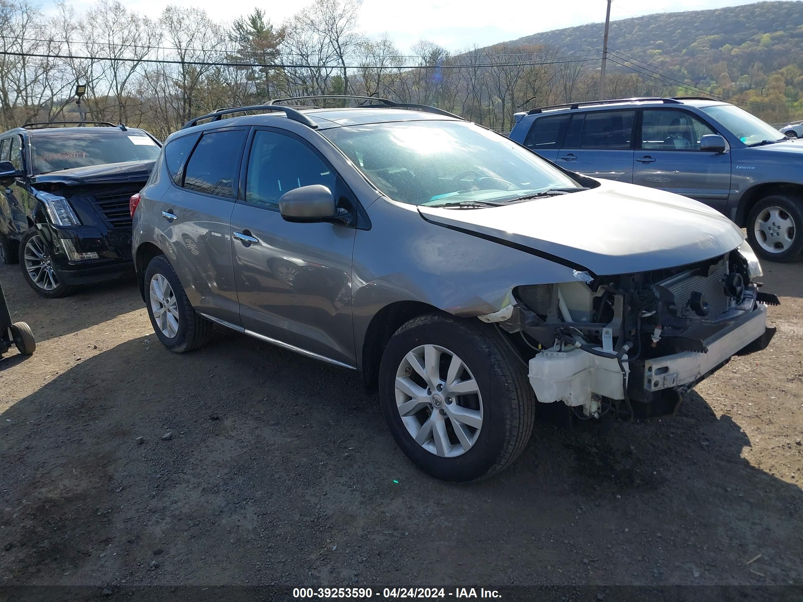 nissan murano 2011 jn8az1mw6bw176568