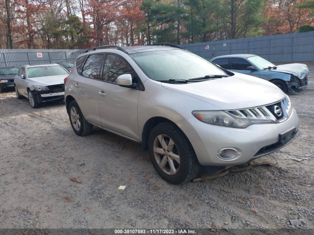 nissan murano 2010 jn8az1mw7aw106639