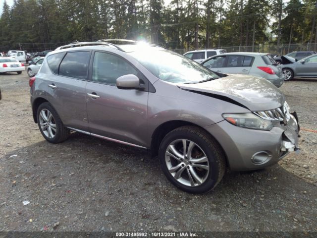 nissan murano 2010 jn8az1mw7aw120265