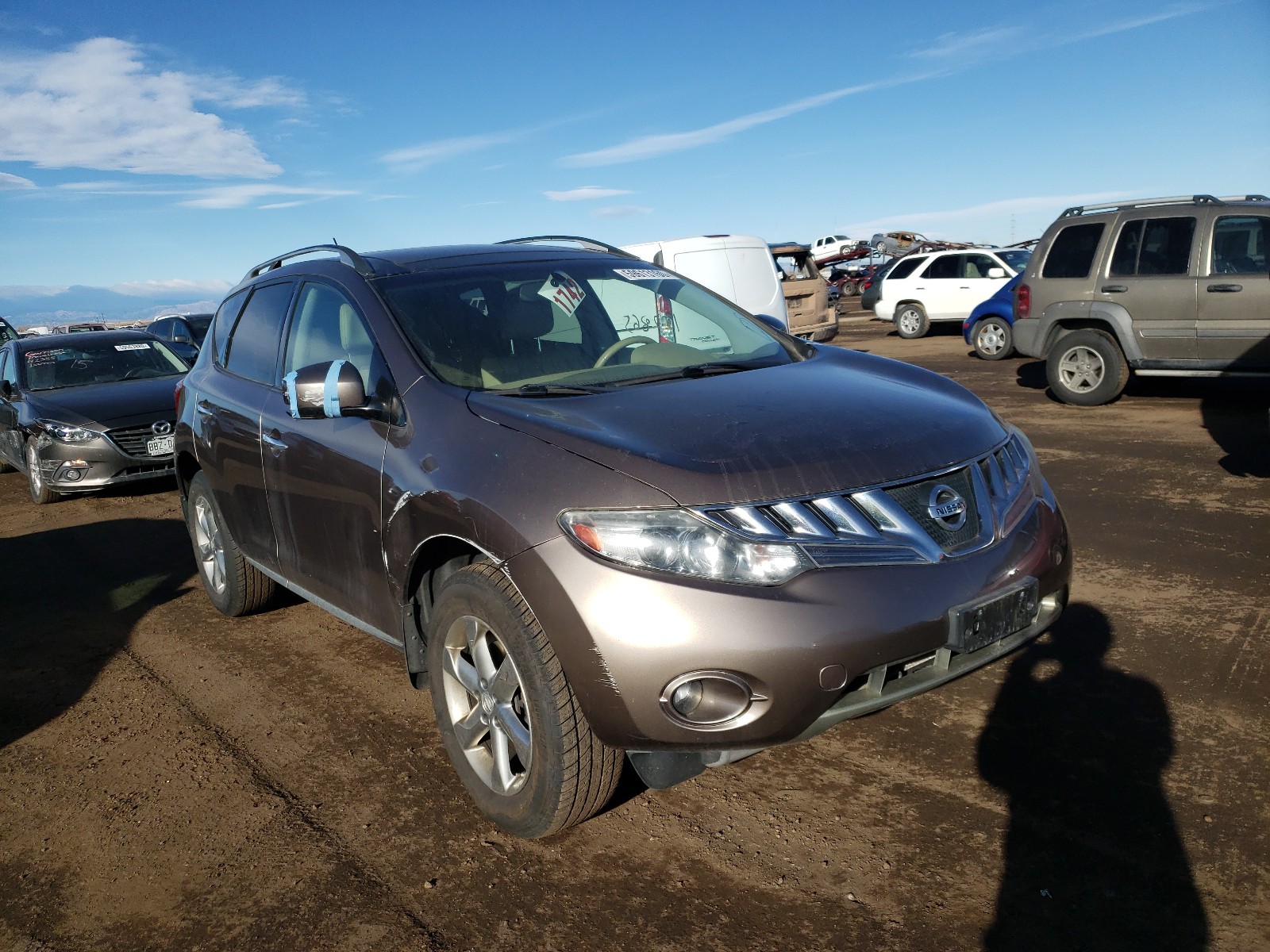 nissan murano s 2010 jn8az1mw7aw126602