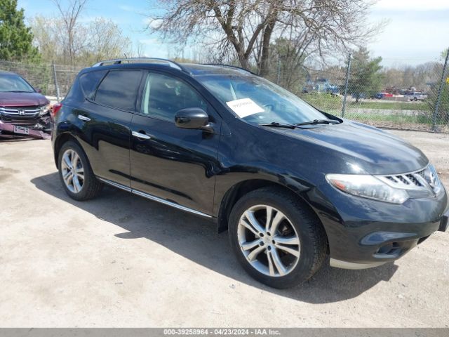 nissan murano 2011 jn8az1mw8bw160579