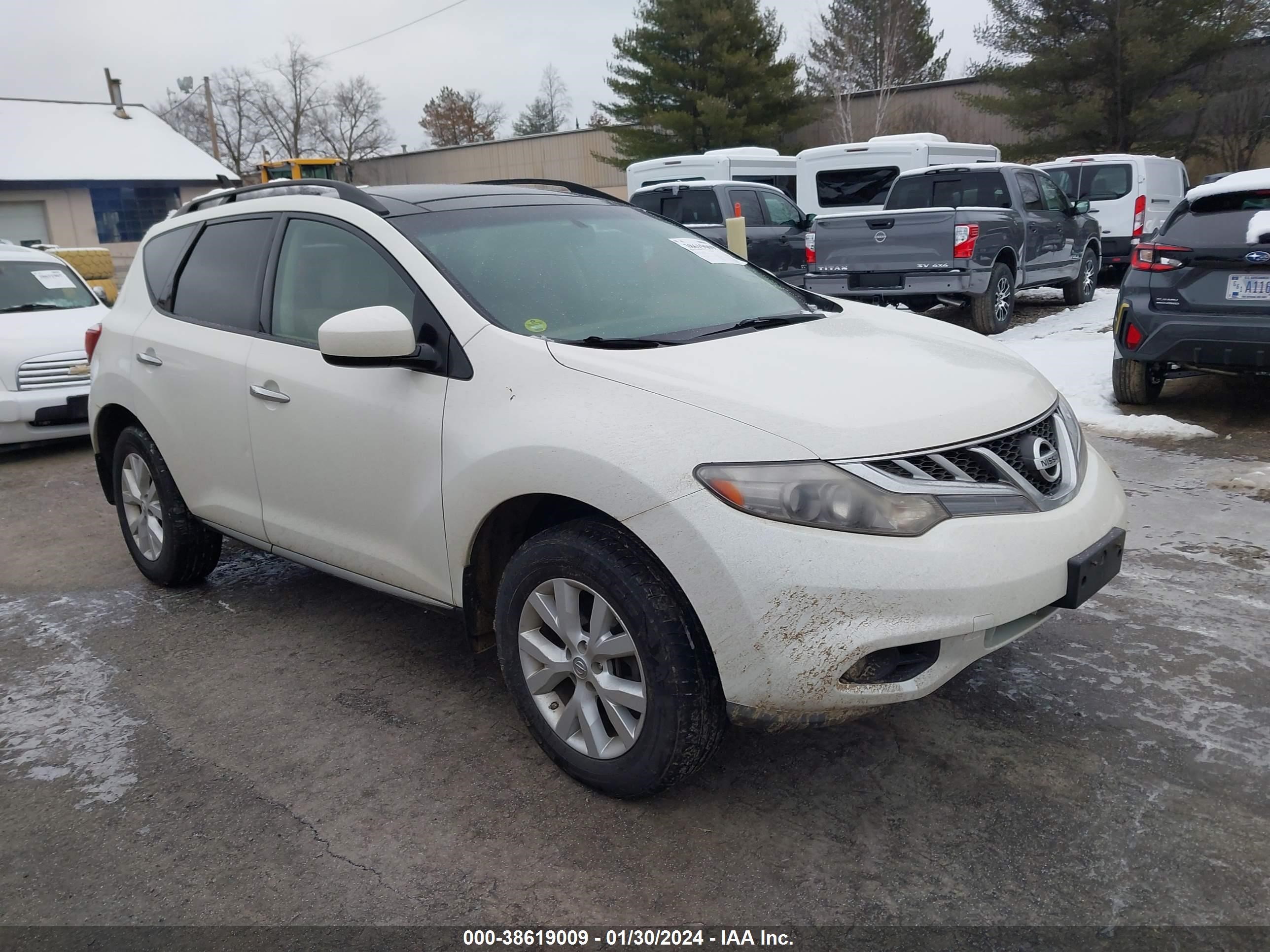 nissan murano 2011 jn8az1mw8bw164275