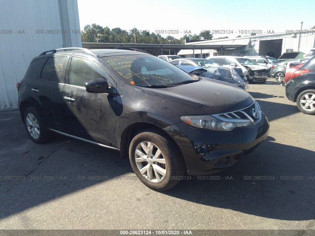 nissan murano 2012 jn8az1mw8cw200144