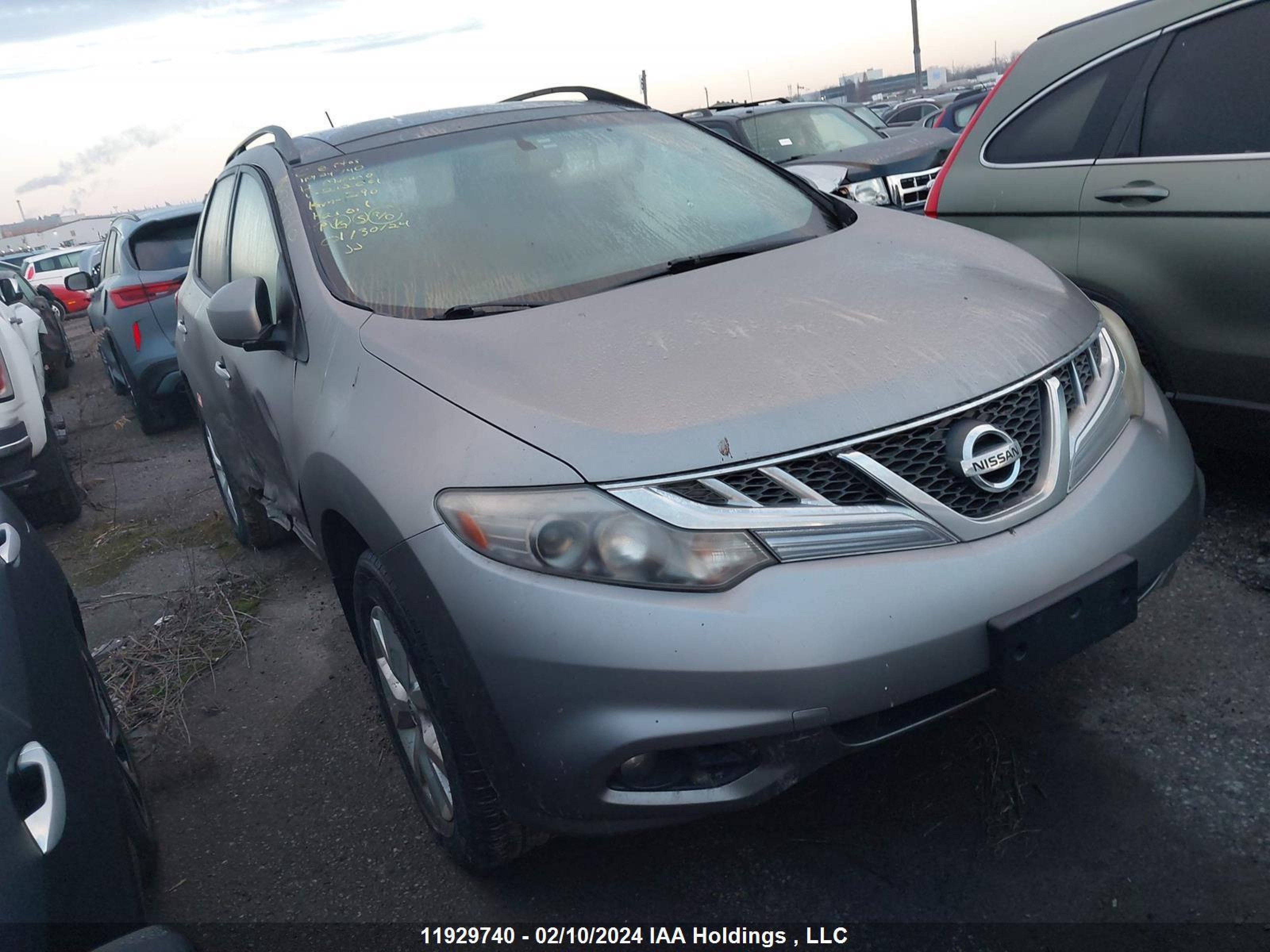 nissan murano 2012 jn8az1mw9cw212061