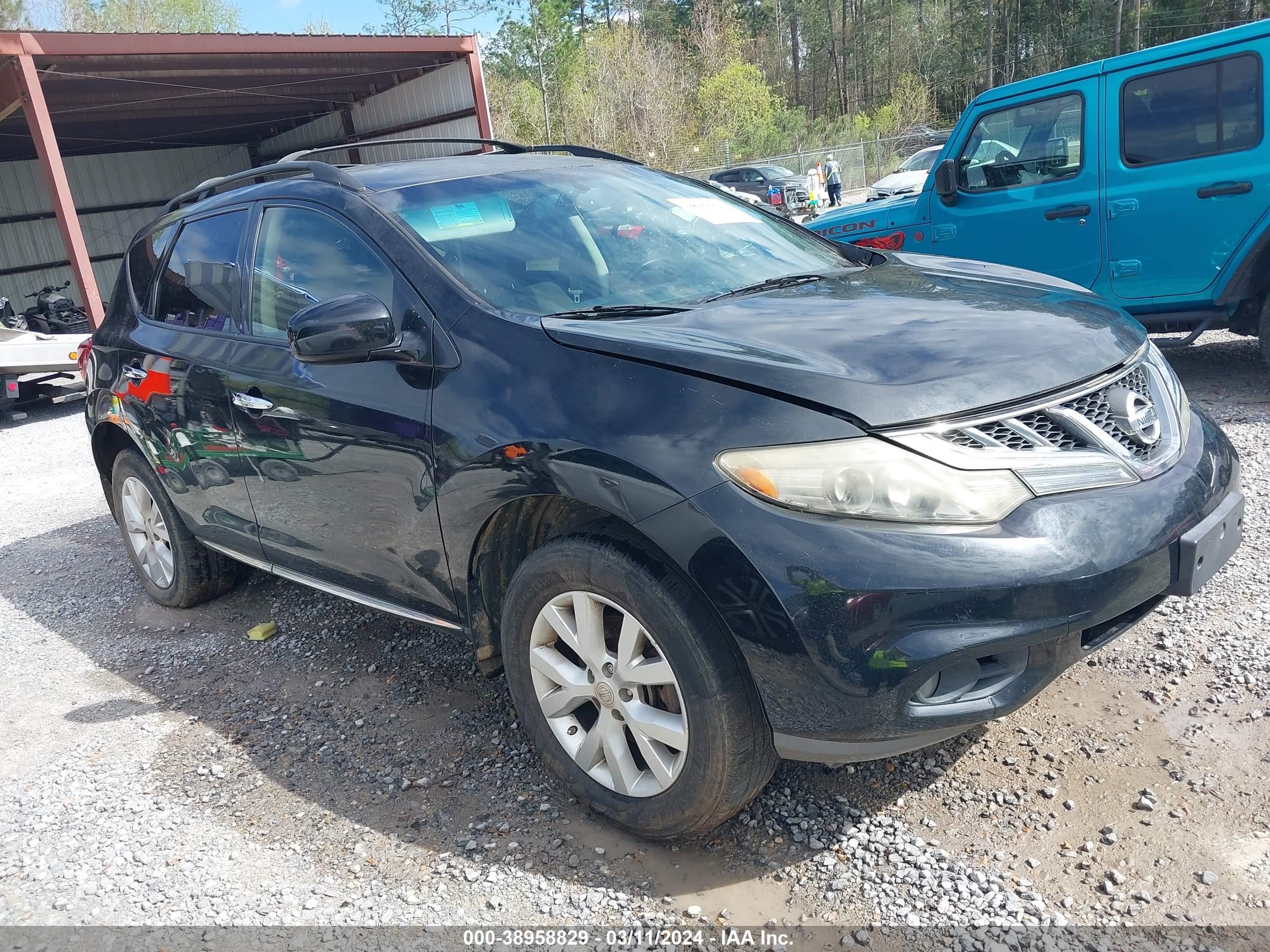 nissan murano s 2013 jn8az1mw9dw314154