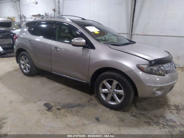 nissan murano 2010 jn8az1mwxaw122804