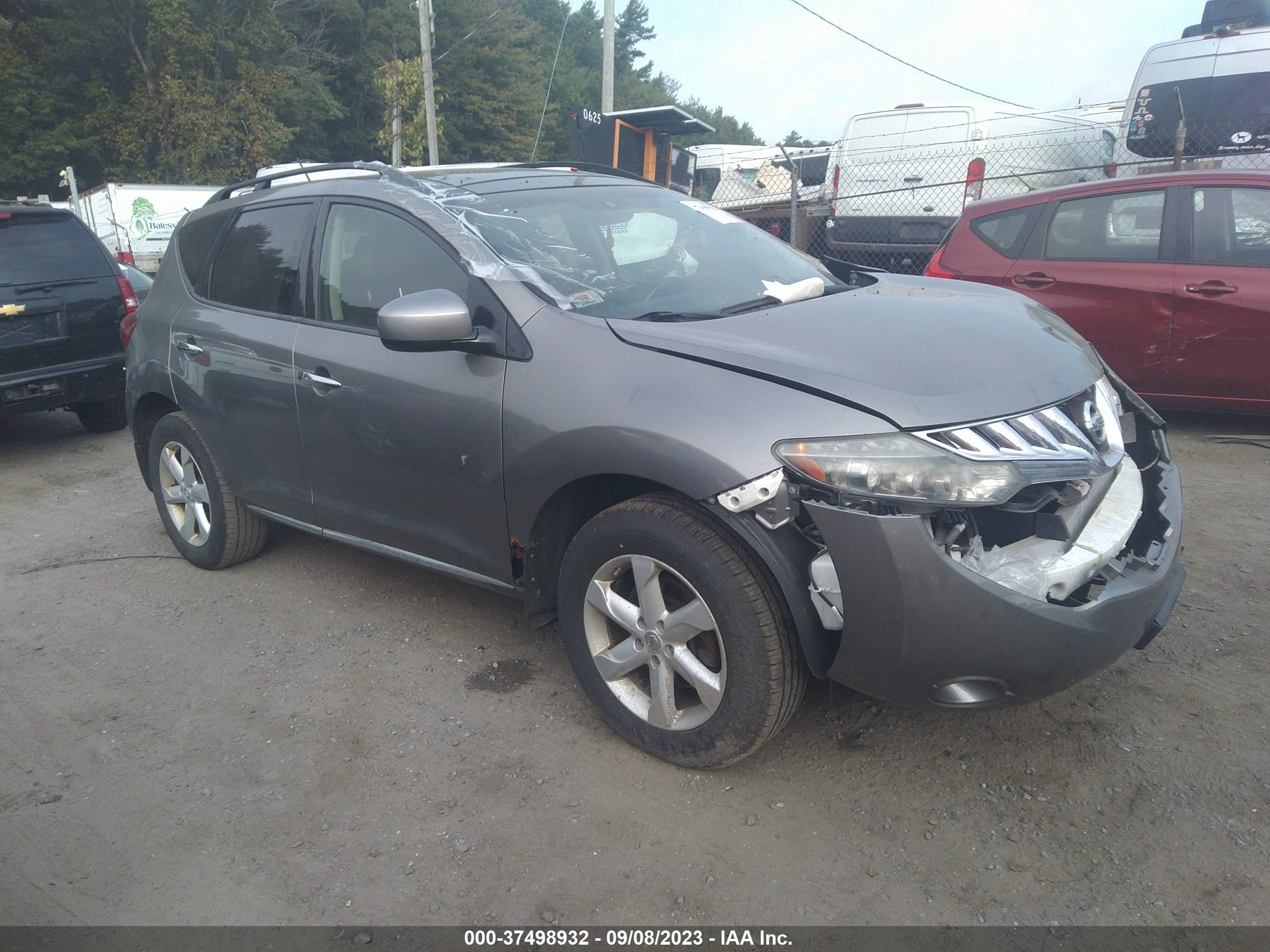 nissan murano 2010 jn8az1mwxaw136489