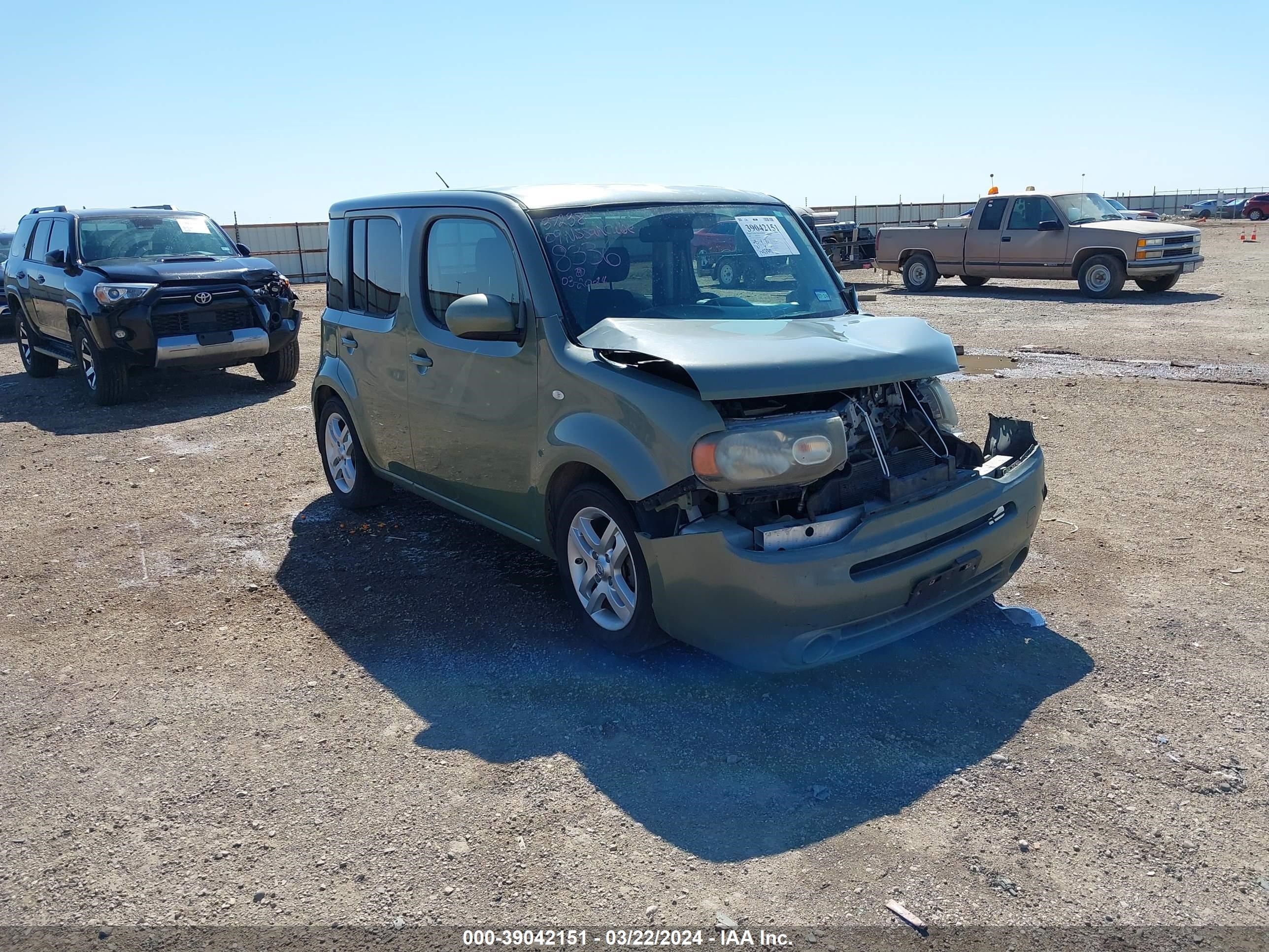 nissan cube 2009 jn8az28r09t108336