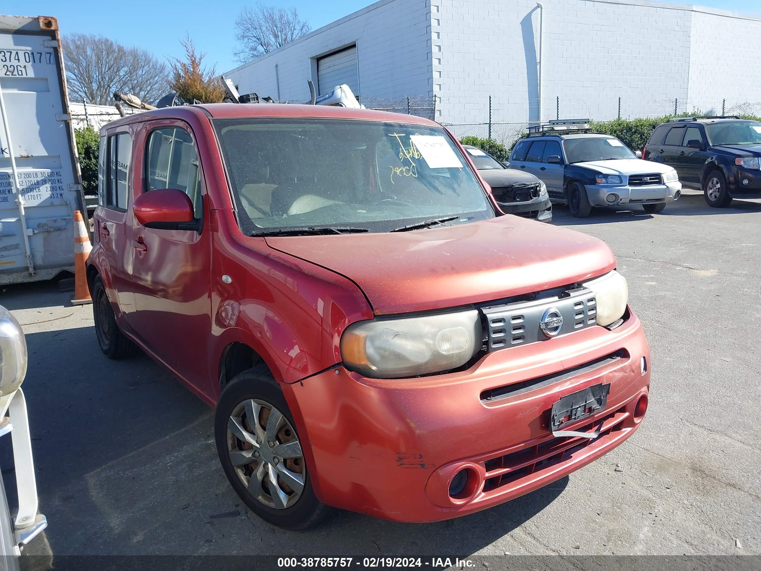 nissan cube 2009 jn8az28r09t114363