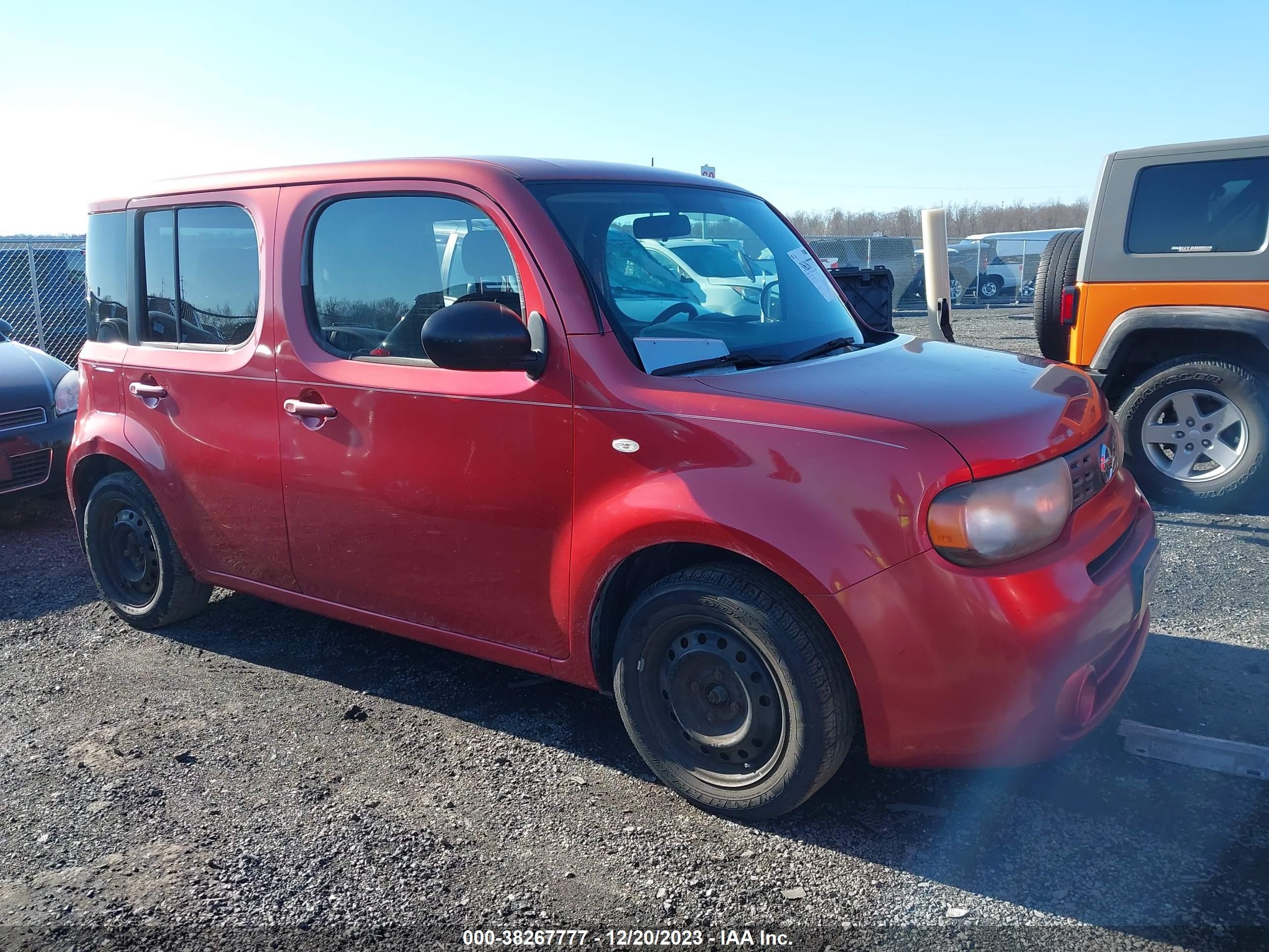 nissan cube 2009 jn8az28r79t109662