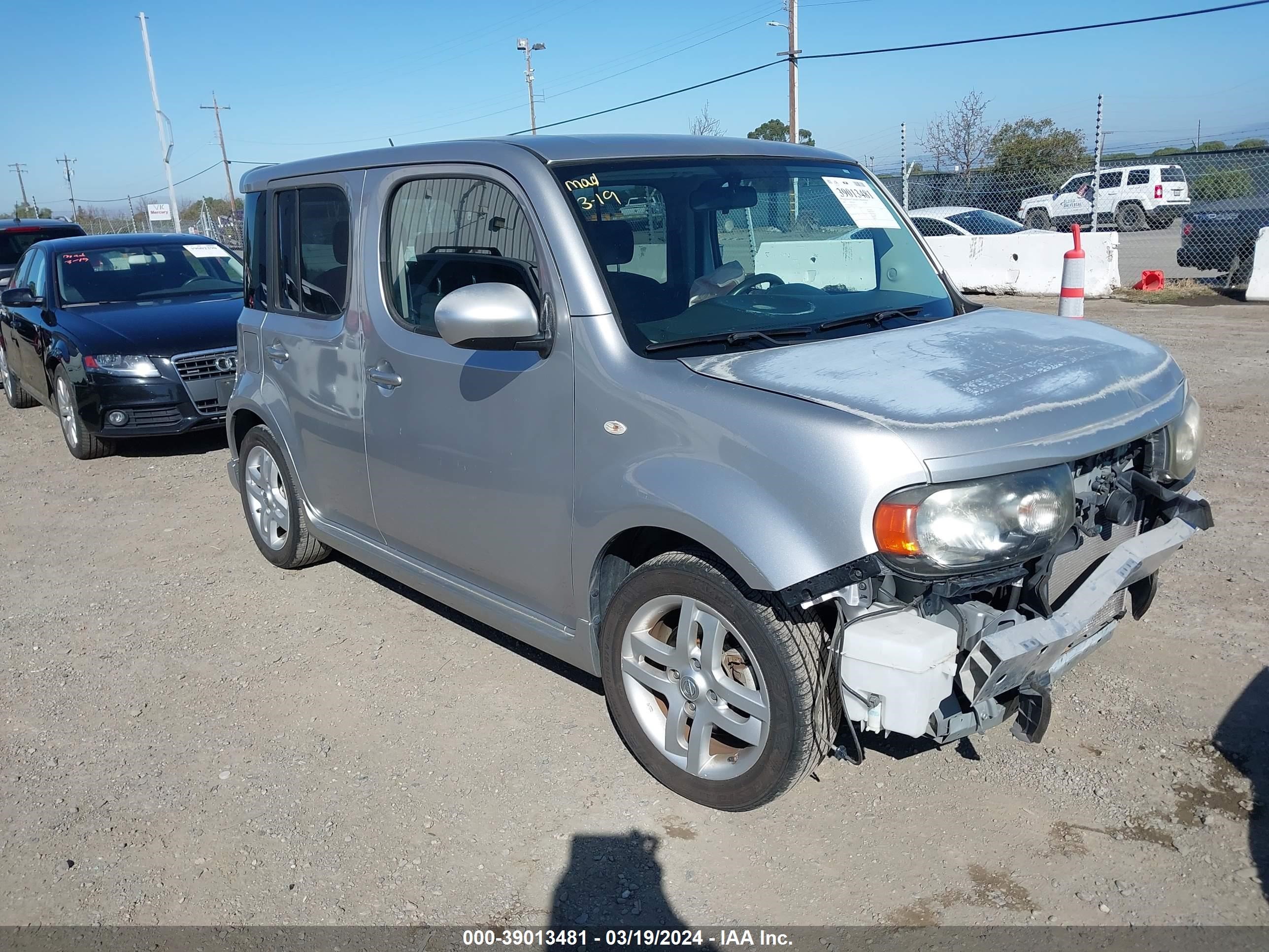 nissan cube 2009 jn8az28rx9t106920