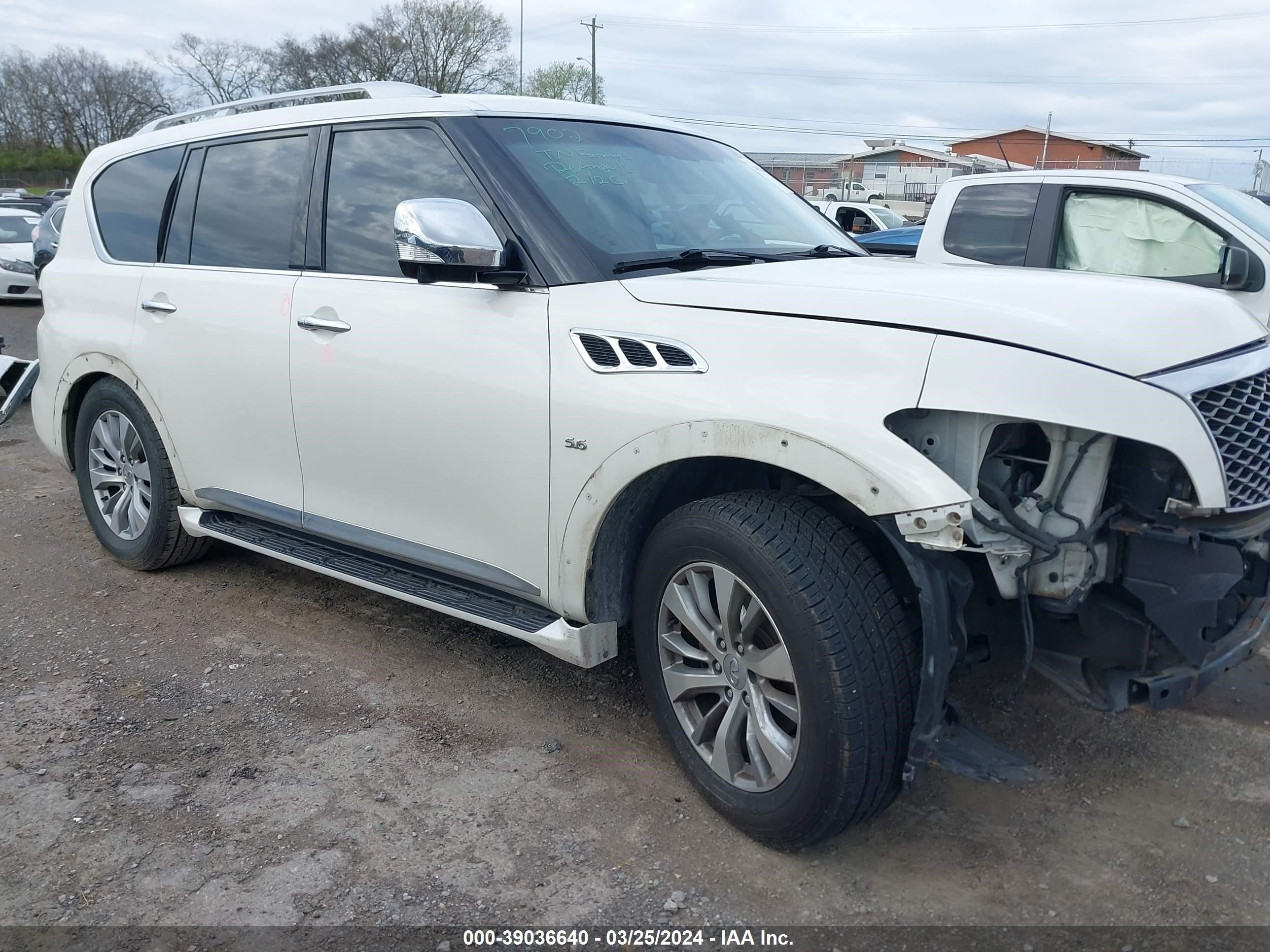 infiniti qx80 2016 jn8az2nc0g9400160