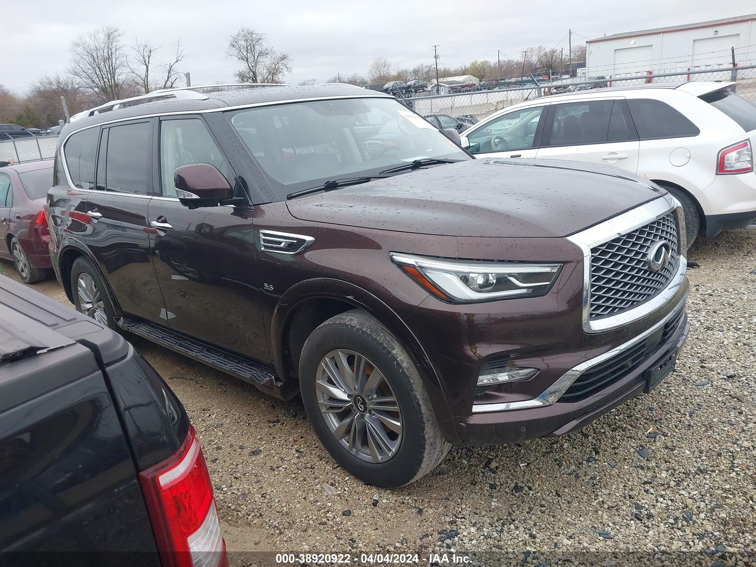 infiniti qx80 2018 jn8az2ne6j9191287