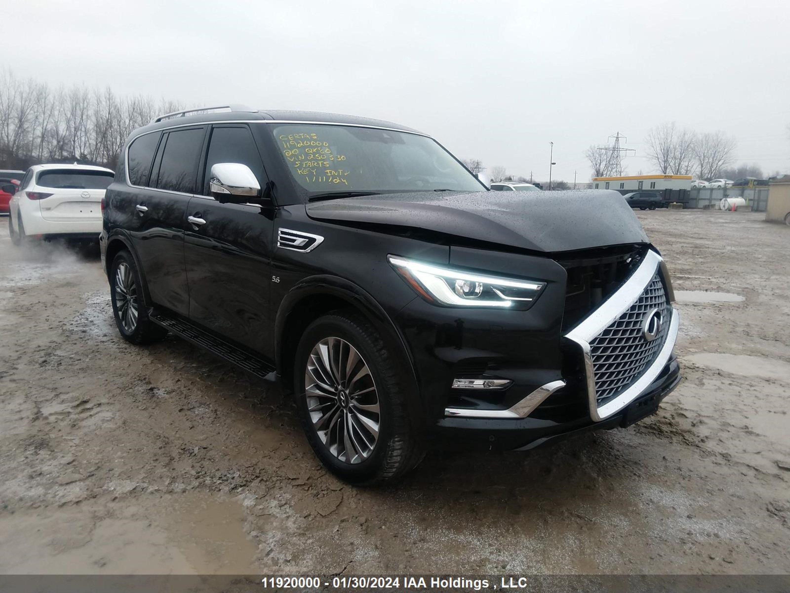 infiniti qx80 2020 jn8az2nexl9250330