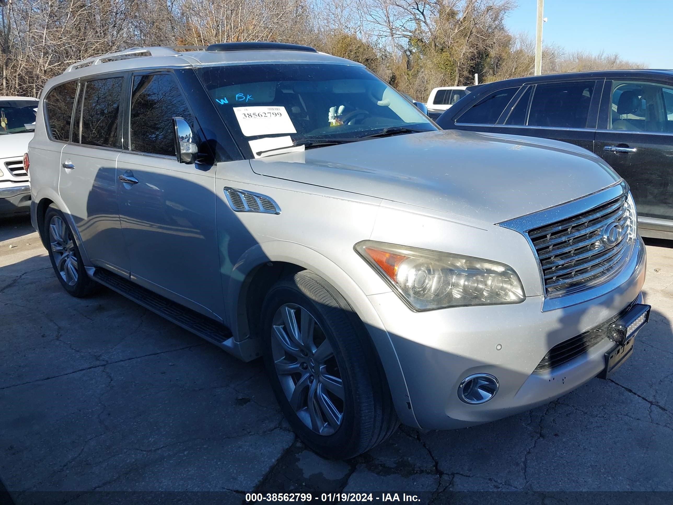 infiniti qx56 2011 jn8az2nf7b9501232