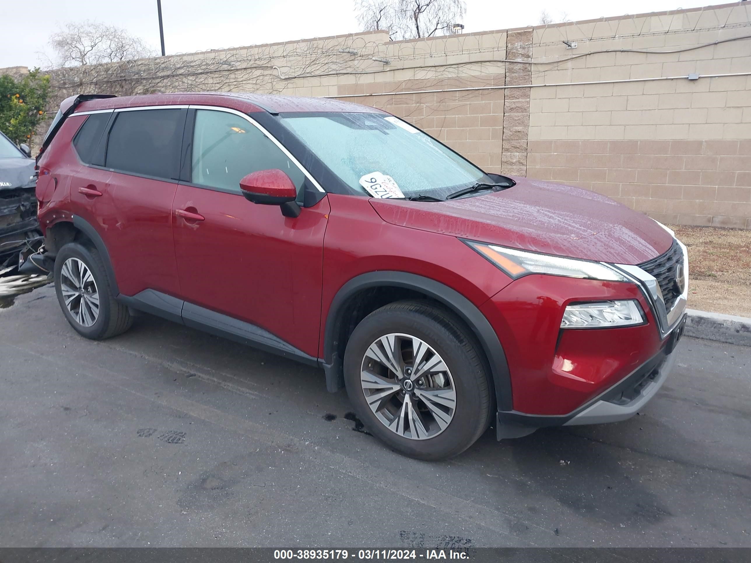 nissan rogue 2021 jn8bt3bb6mw450193