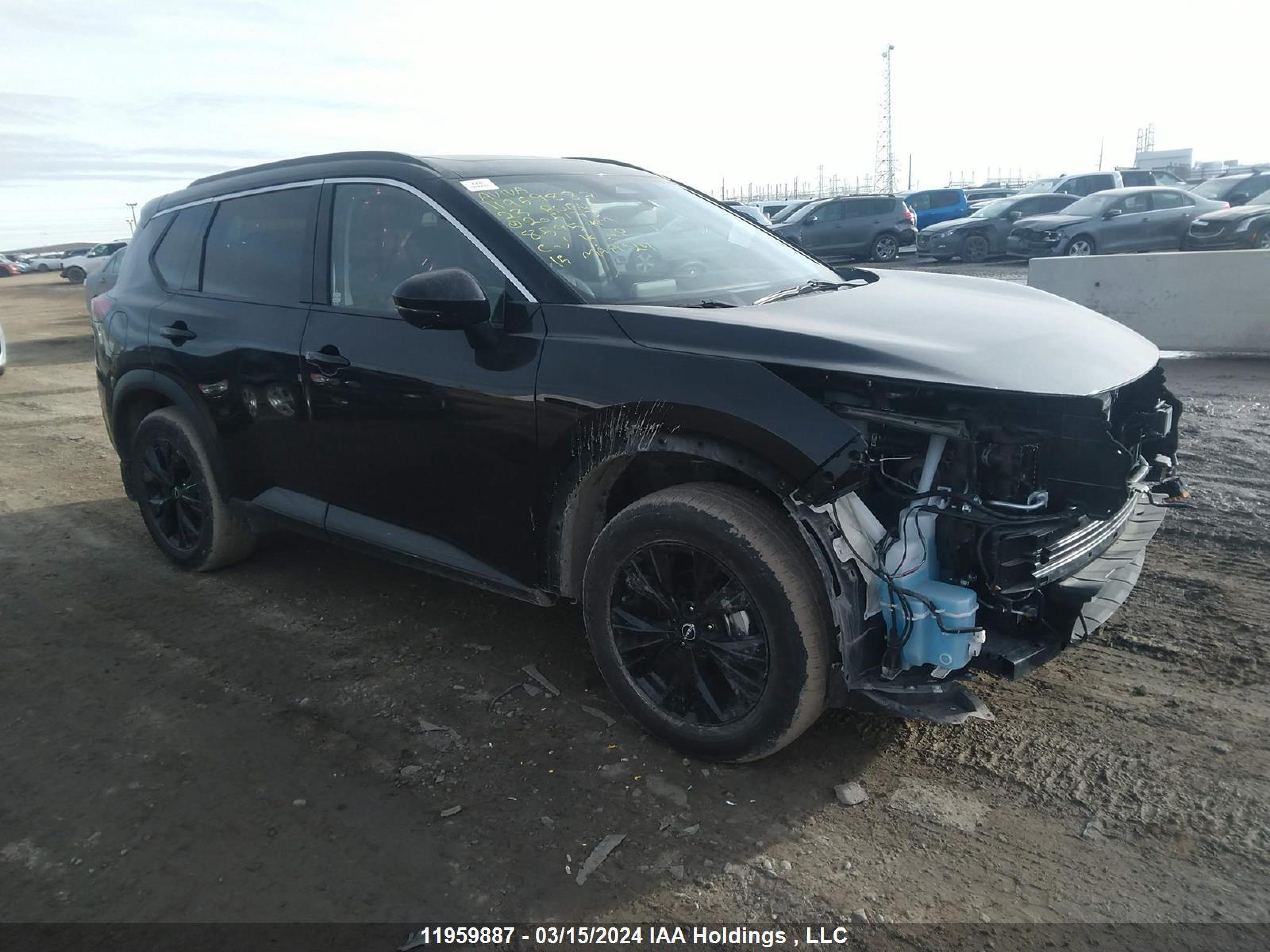 nissan rogue 2023 jn8bt3bb8pw205173