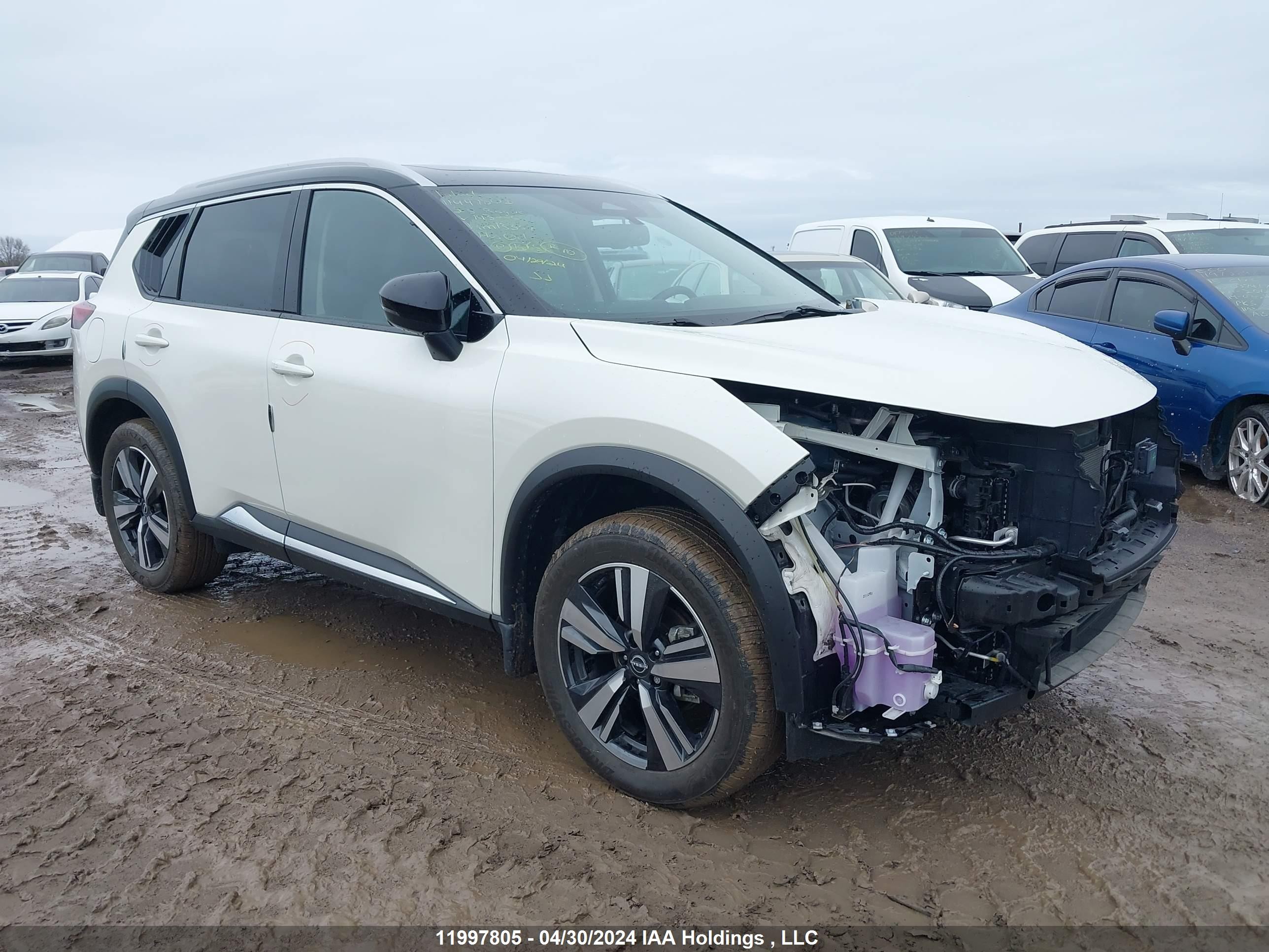 nissan rogue 2023 jn8bt3cb8pw193220