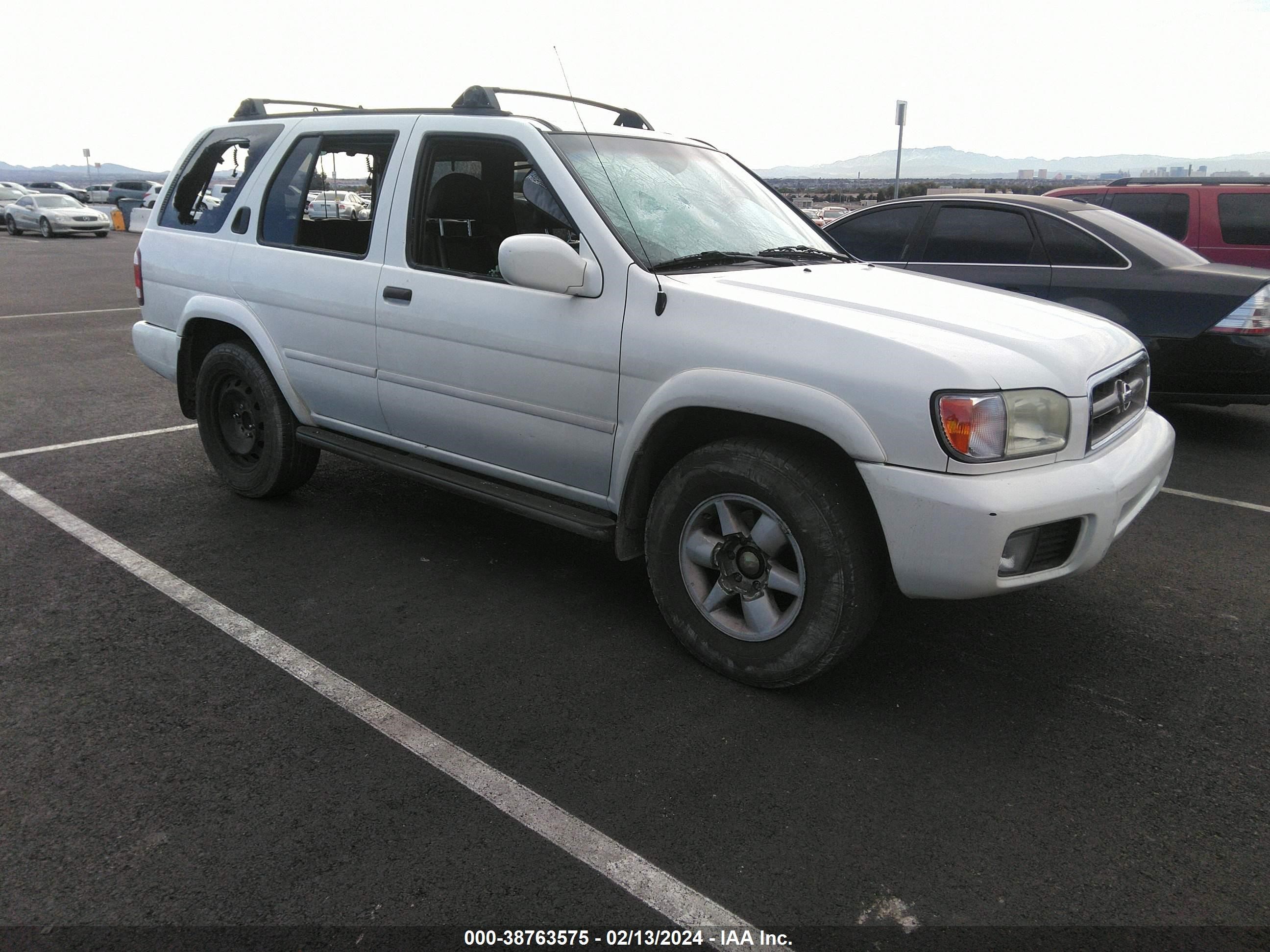 nissan pathfinder 2001 jn8dr07x21w505535