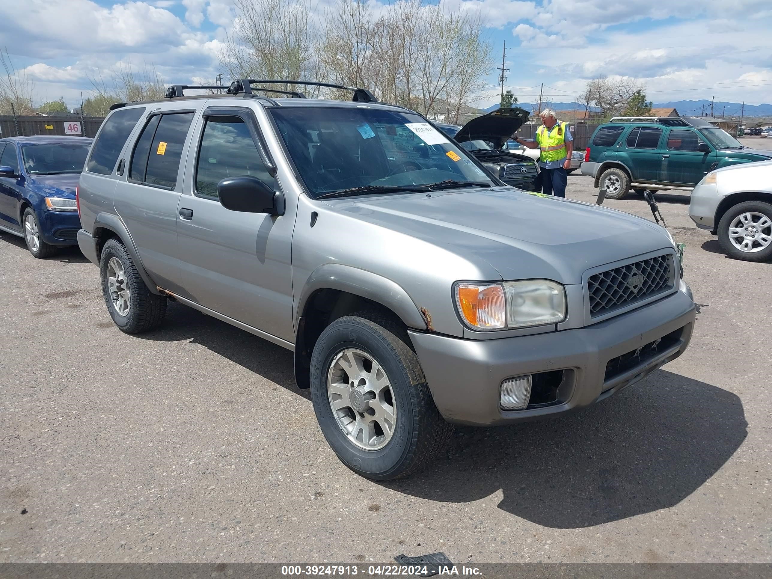 nissan pathfinder 2001 jn8dr07y41w506551