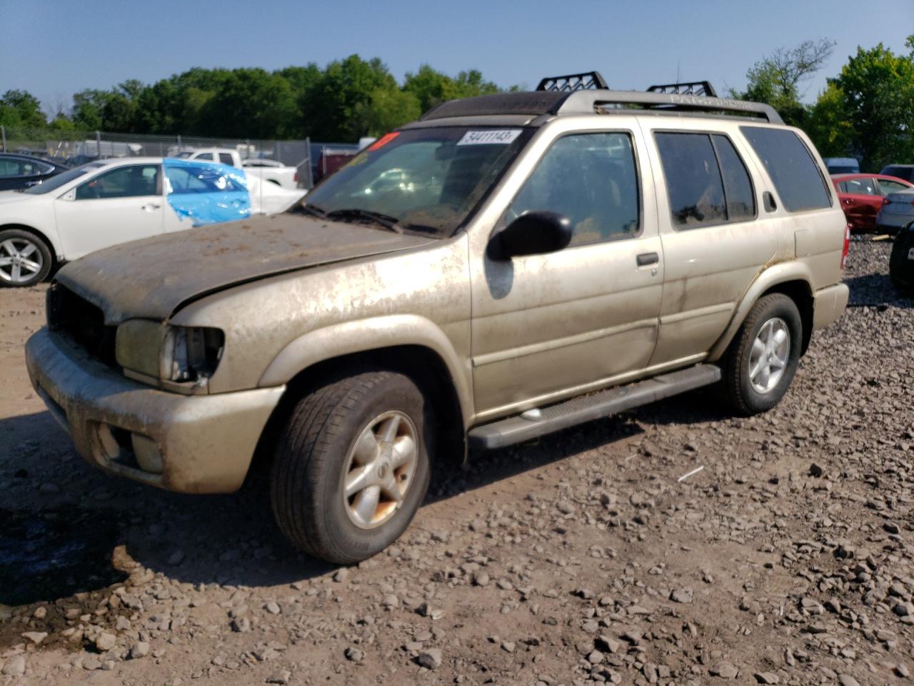 nissan pathfinder 2002 jn8dr09y12w714983