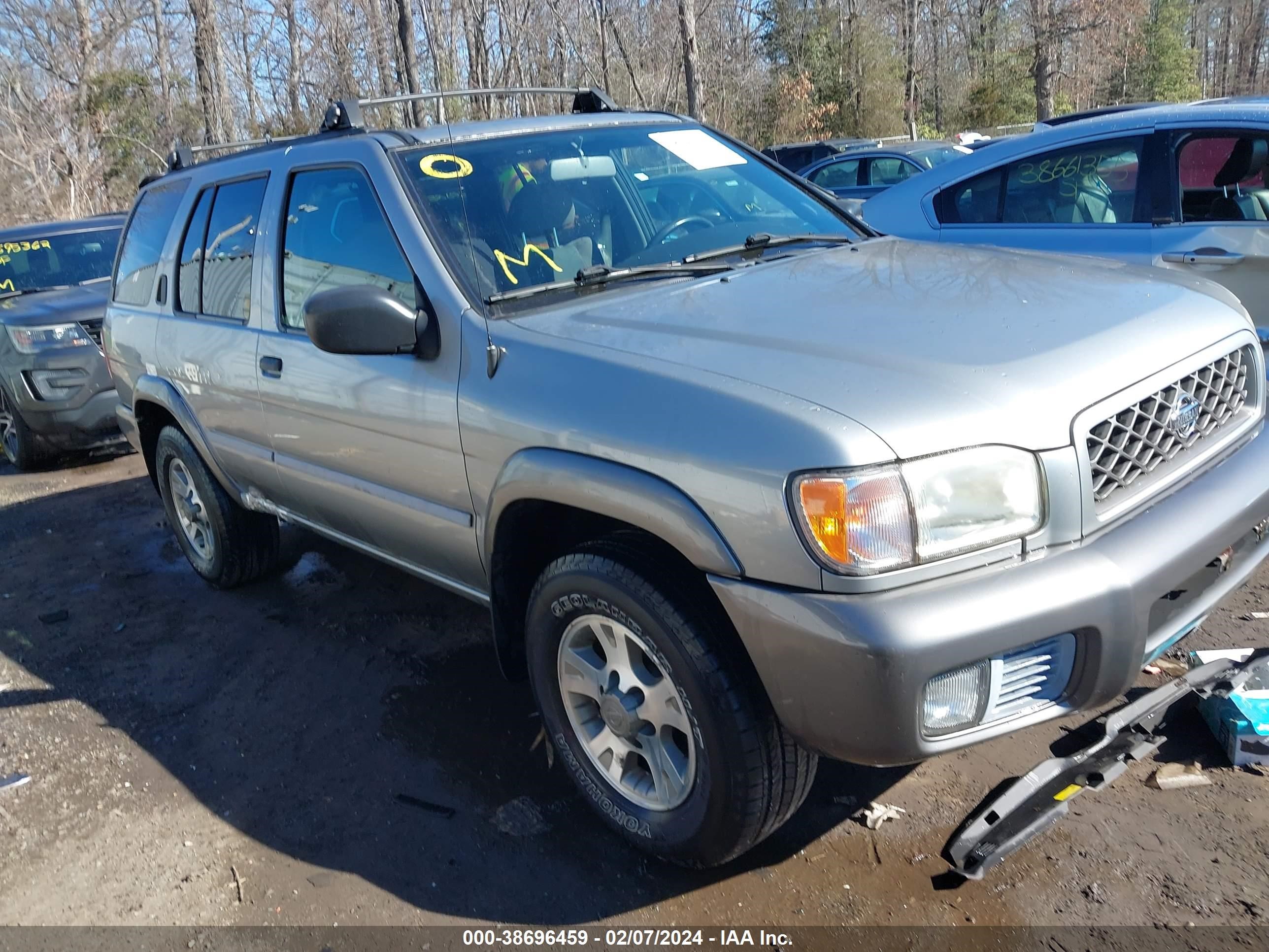 nissan pathfinder 2001 jn8dr09y41w608865