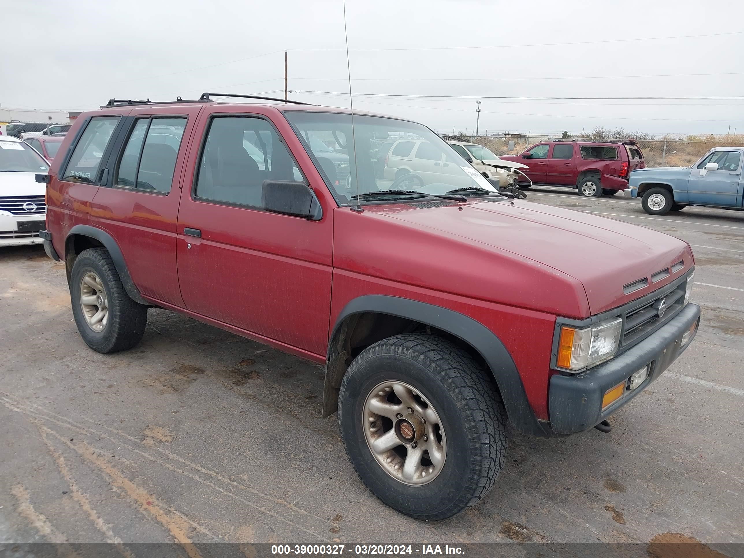 nissan pathfinder 1995 jn8hd17y3sw033913