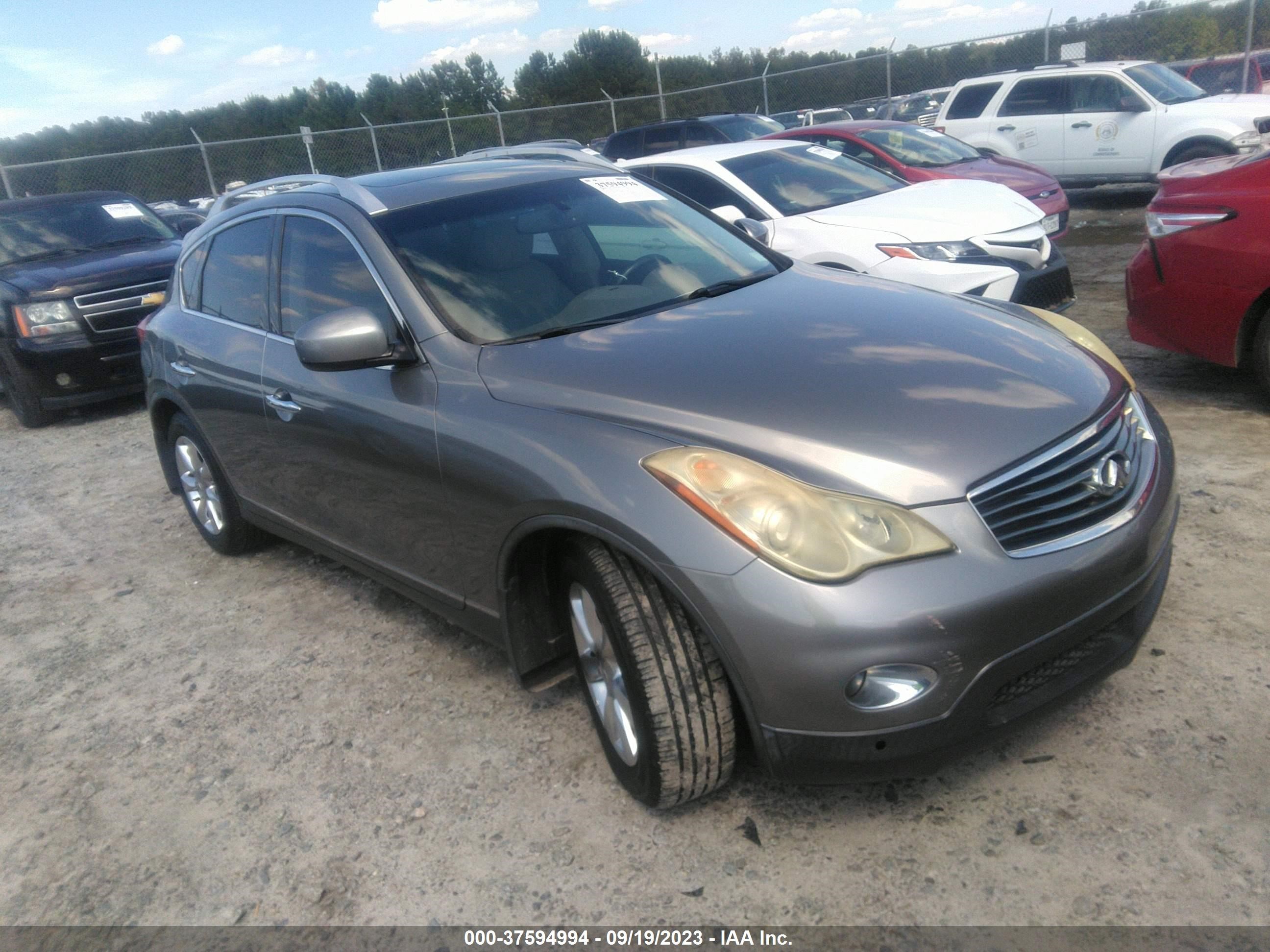 infiniti ex 2008 jnkaj09e48m303107