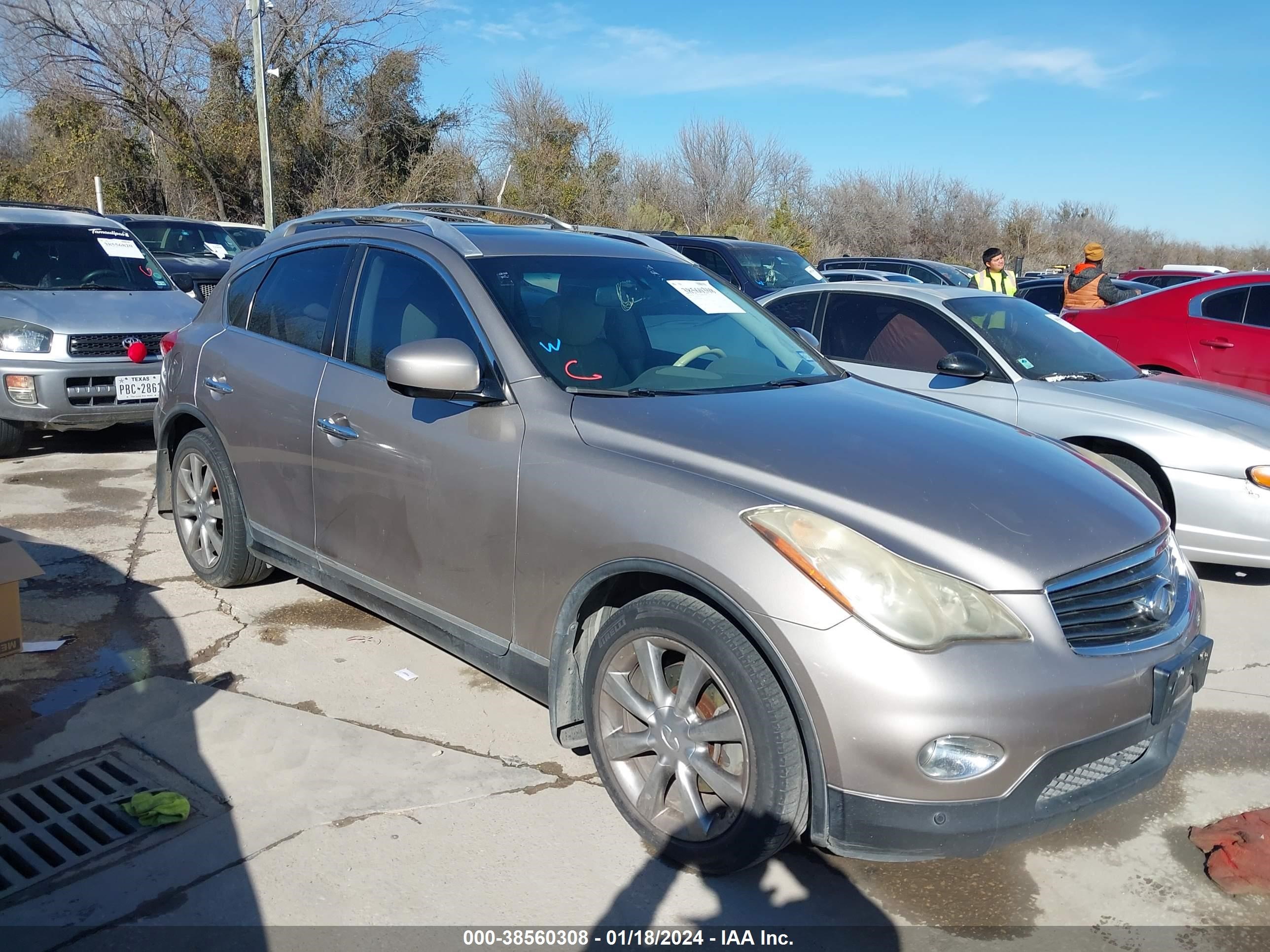 infiniti ex 2009 jnkaj09e89m900469