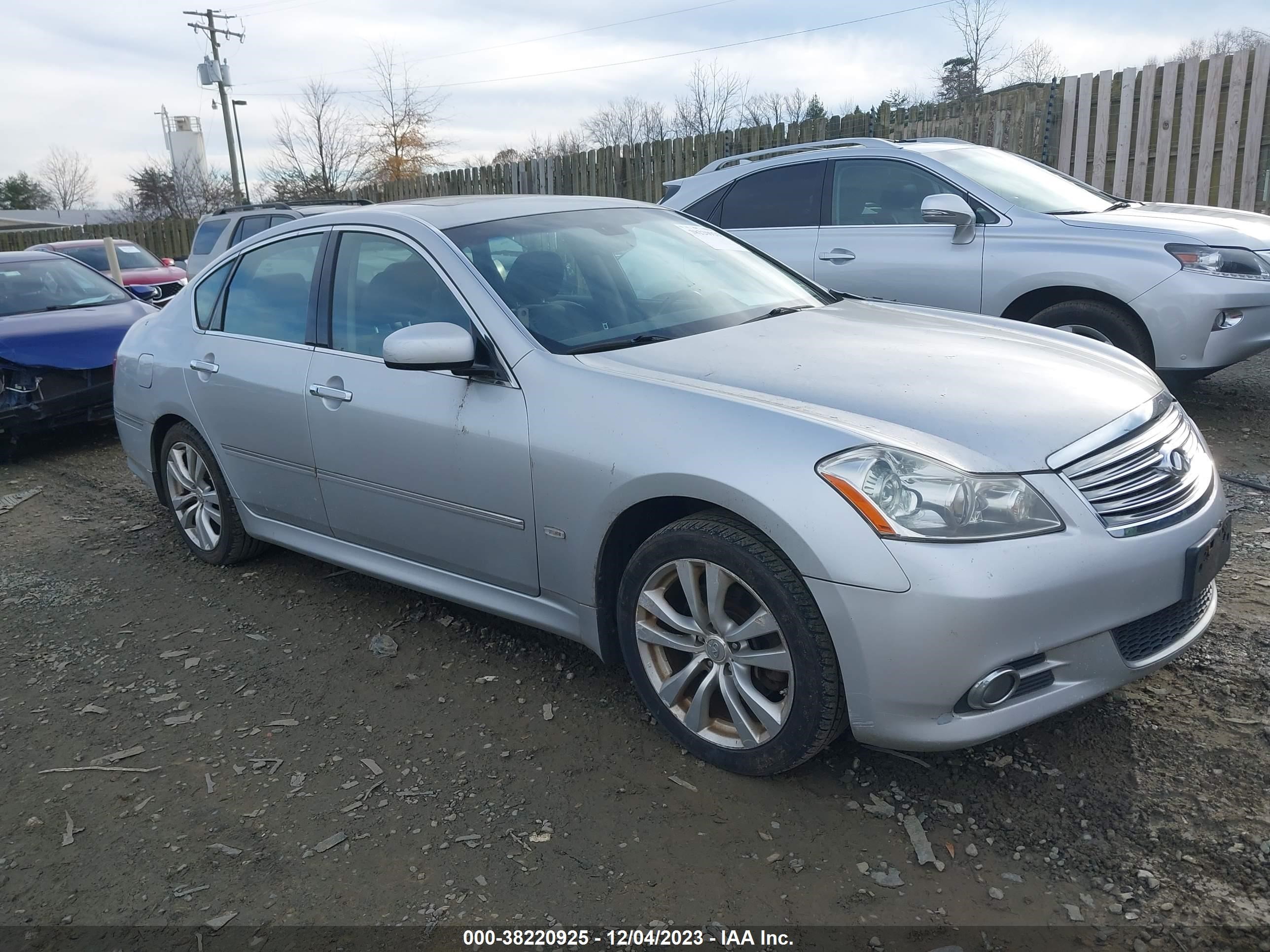 infiniti m 2008 jnkay01e08m602245