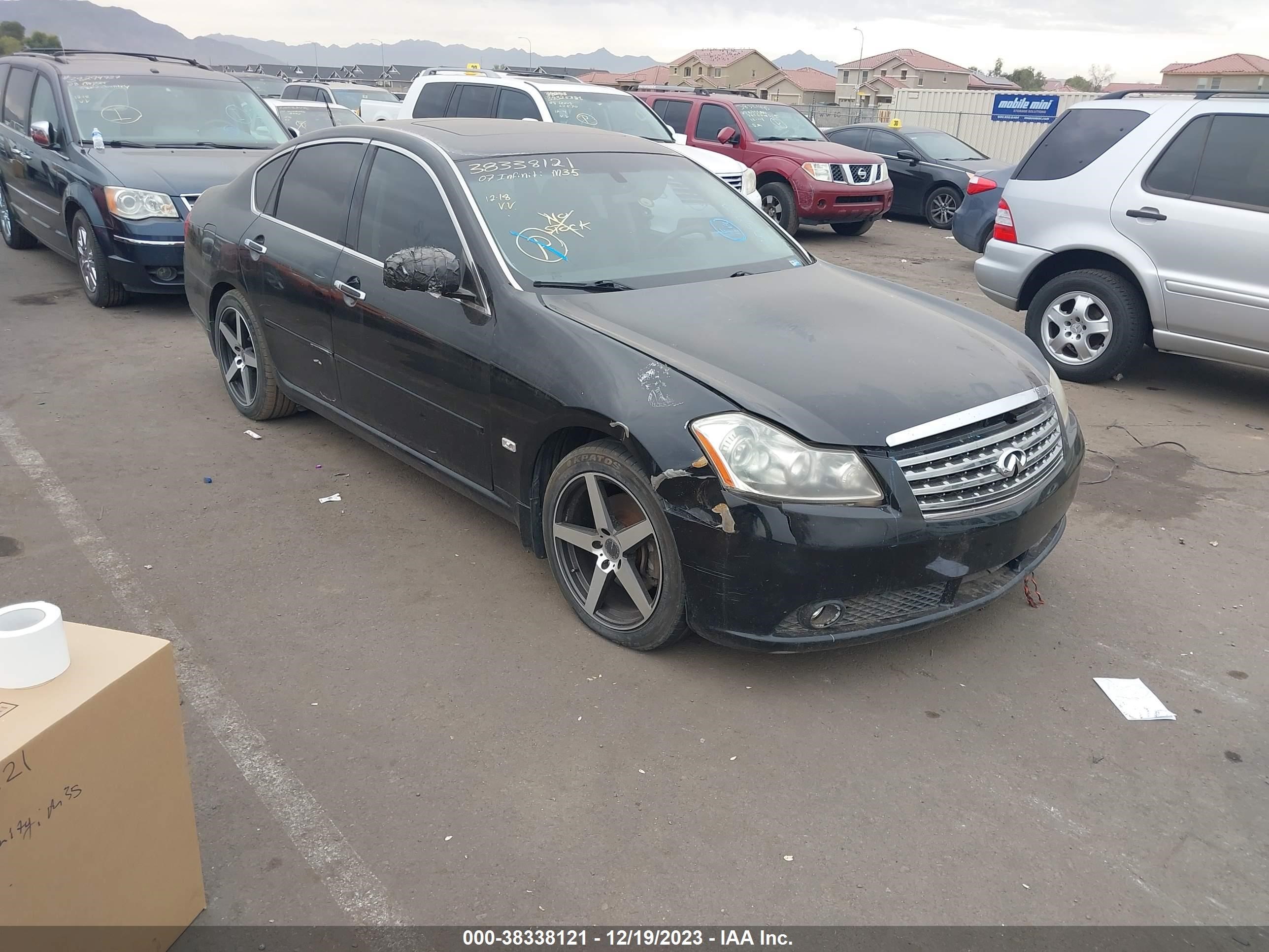 infiniti m 2007 jnkay01e67m305737