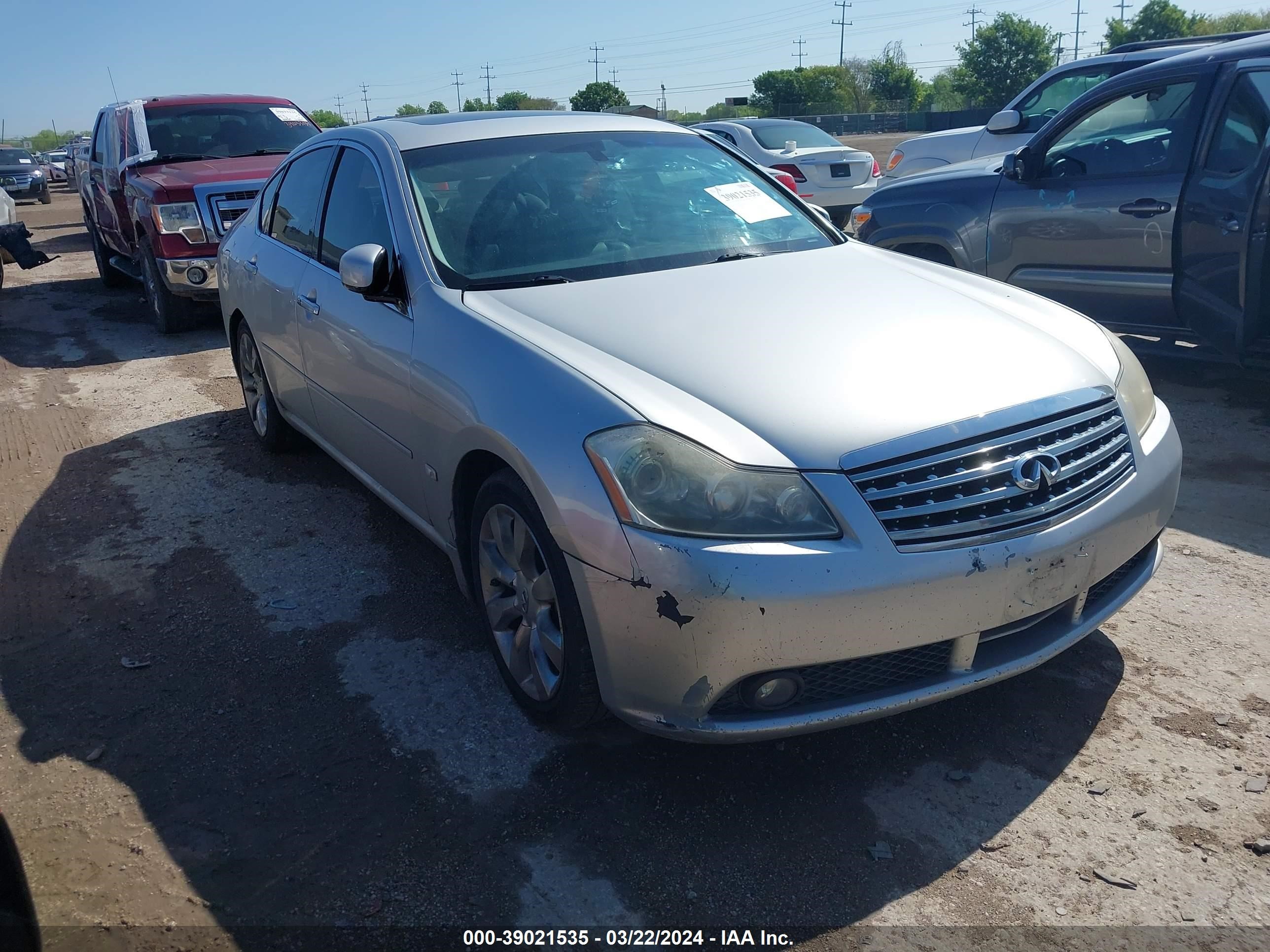 infiniti m 2006 jnkay01e76m107327