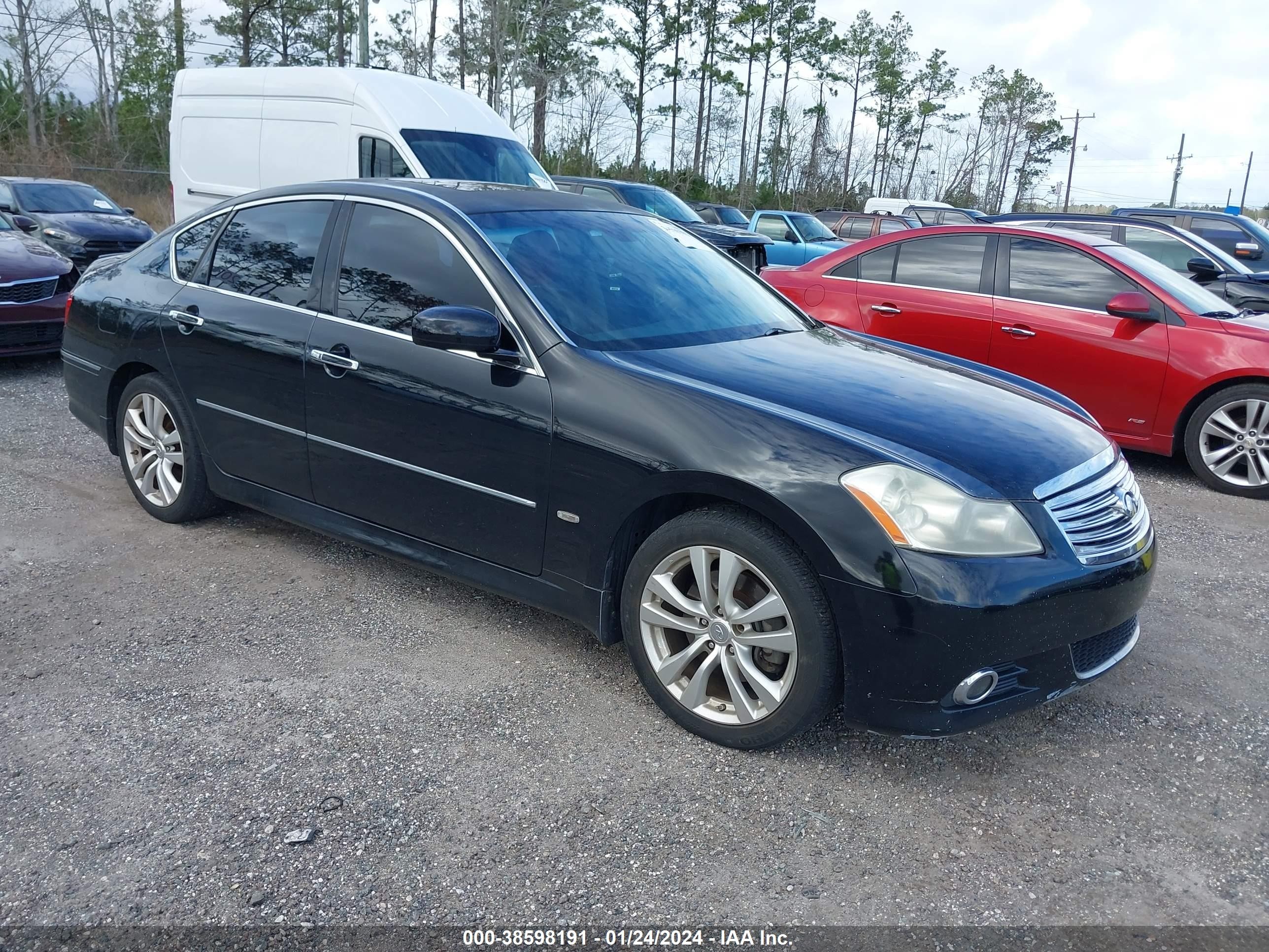 infiniti m 2008 jnkay01e78m604493