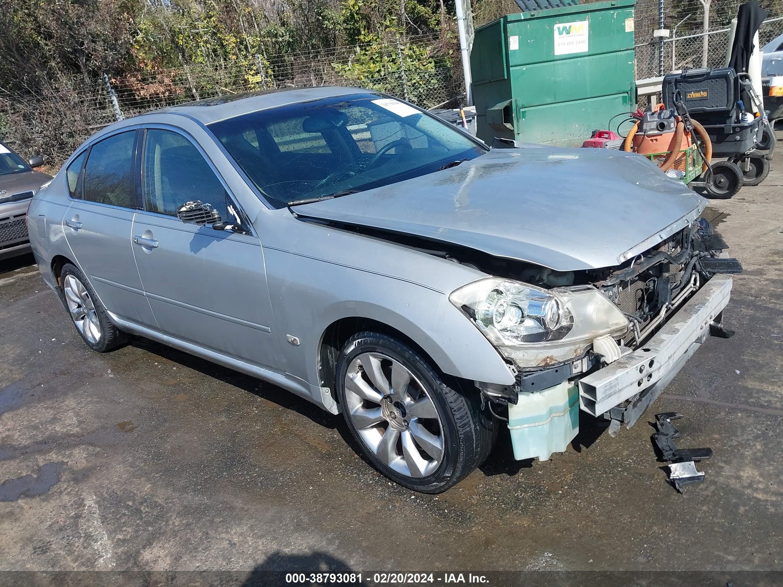 infiniti m 2006 jnkay01e86m109636