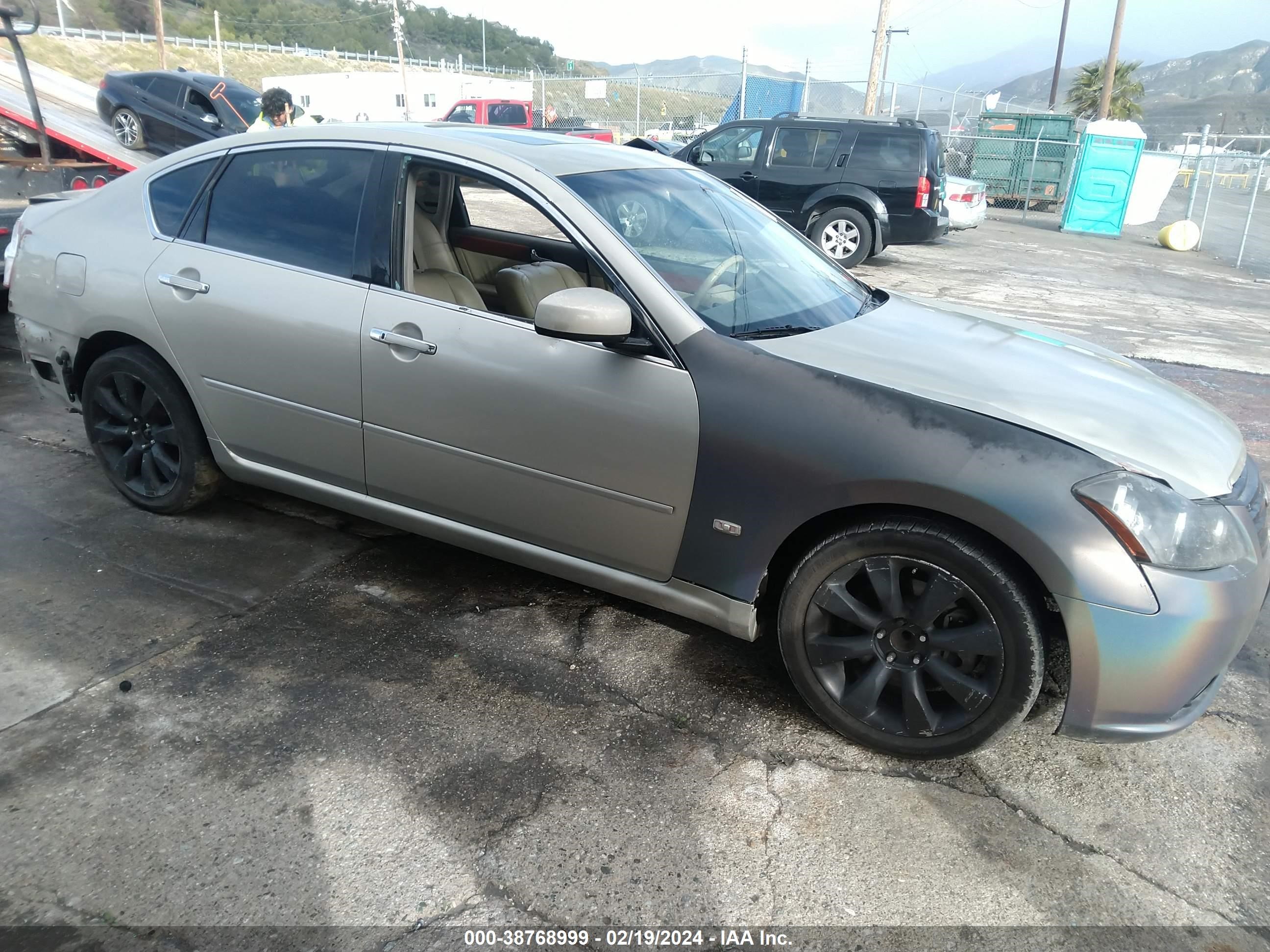 infiniti m 2007 jnkay01e97m307692